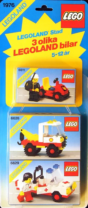 Fire chief's car 乐高 LEGO 6611 image 2