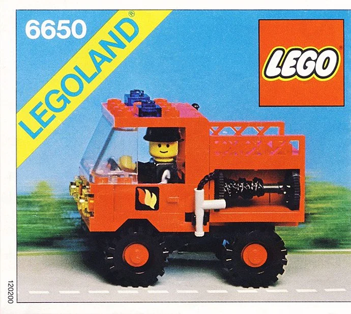 Firefighting Rescue Vehicle 乐高 LEGO 6650 image 1