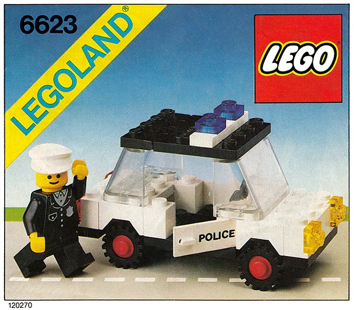 Police car 乐高 LEGO 6623 image 1