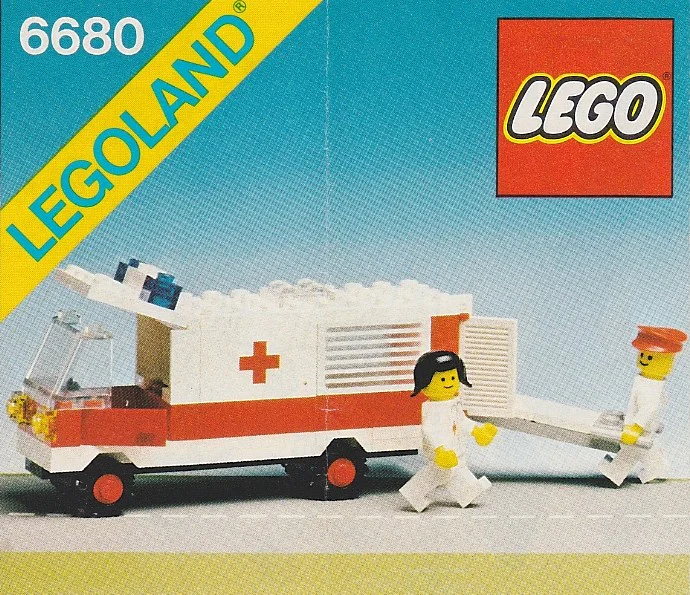 Ambulance 乐高 LEGO 6680 image 1