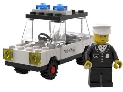 Police car 乐高 LEGO 6623 image 2