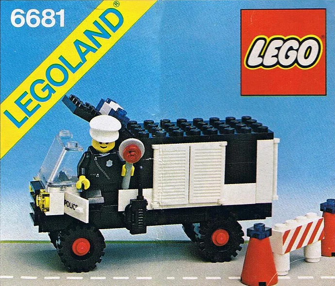 Police car 乐高 LEGO 6681 image 1