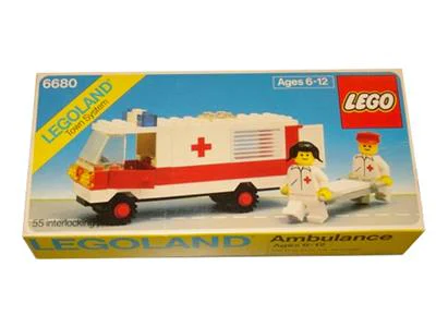 Ambulance 乐高 LEGO 6680 image 2