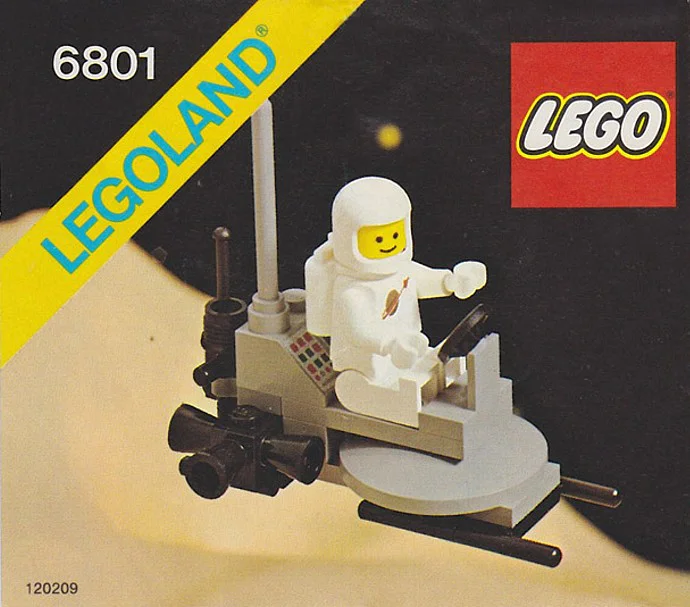 Space: Moon Car 乐高 LEGO 6801 image 1