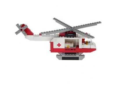 Red Cross rescue helicopters 乐高 LEGO 6691 image 2