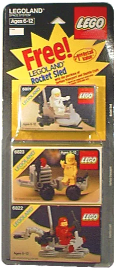 Space: Moon Car 乐高 LEGO 6801 image 2