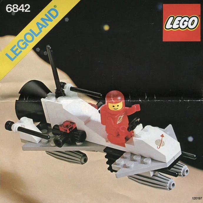 Space: small space shuttle LEGO 6842 image 1