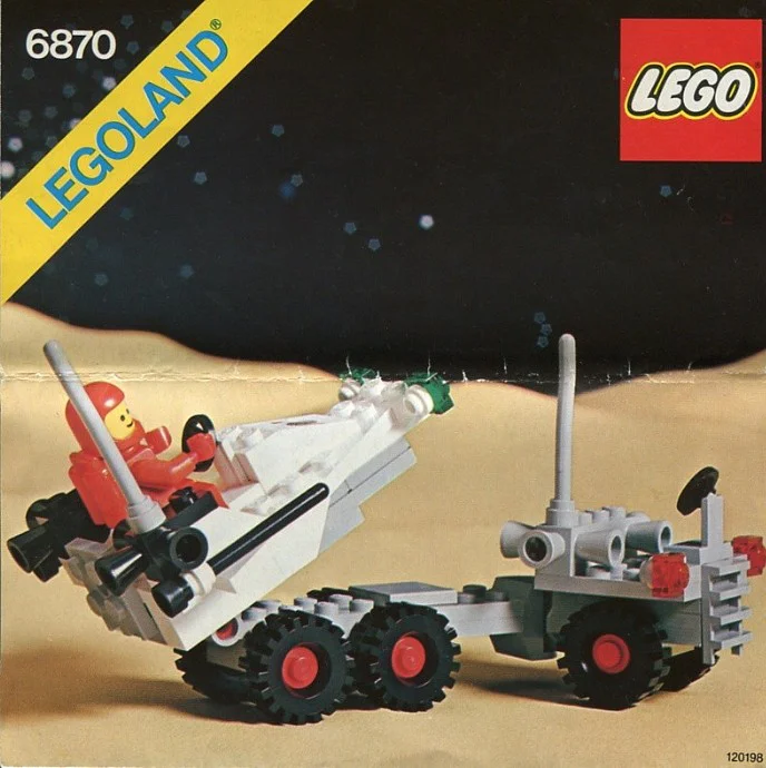 Space: space detector launcher 乐高 LEGO 6870 image 1