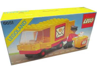 Mail vehicle 乐高 LEGO 6651 image 2