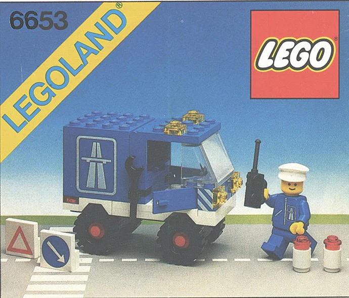 Road maintenance vehicle 乐高 LEGO 6653 image 1