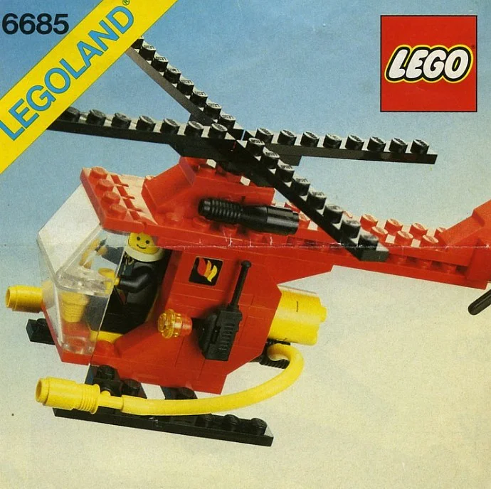 Fire helicopters 乐高 LEGO 6685 image 1