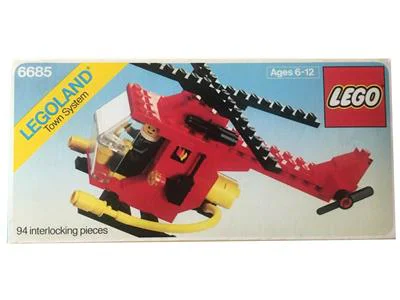 Fire helicopters 乐高 LEGO 6685 image 3