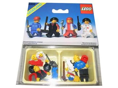 Town dwellers 乐高 LEGO 6002