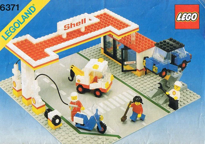 Shell Service Station 乐高 LEGO 6371 image 1