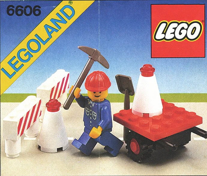 Road repair 乐高 LEGO 6606 image 1