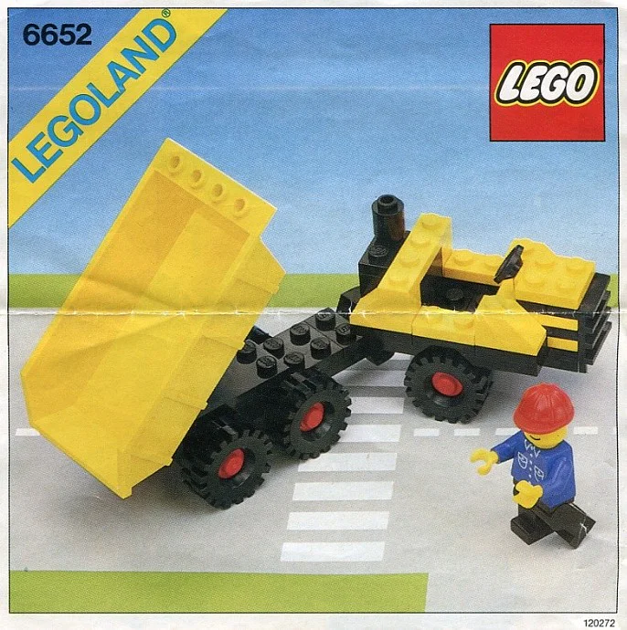 Construction crane 乐高 LEGO 6652 image 1