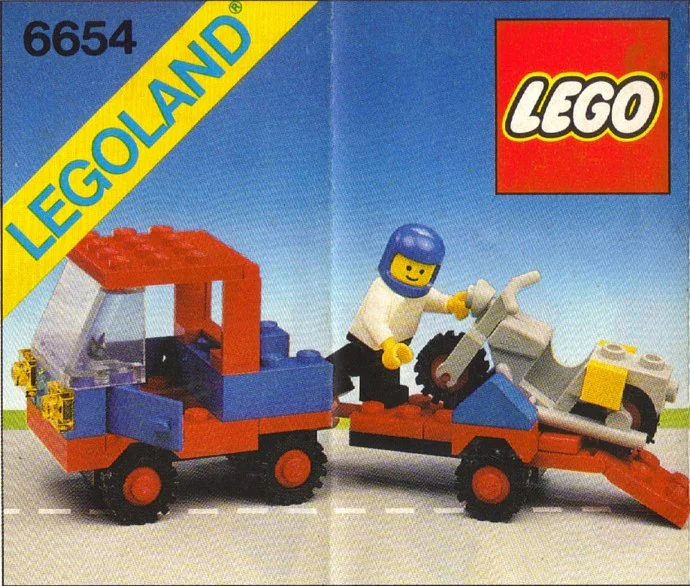 Trailer transport 乐高 LEGO 6654 image 1