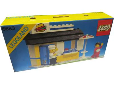 Hamburger Small Shop 乐高 LEGO 6683 image 3