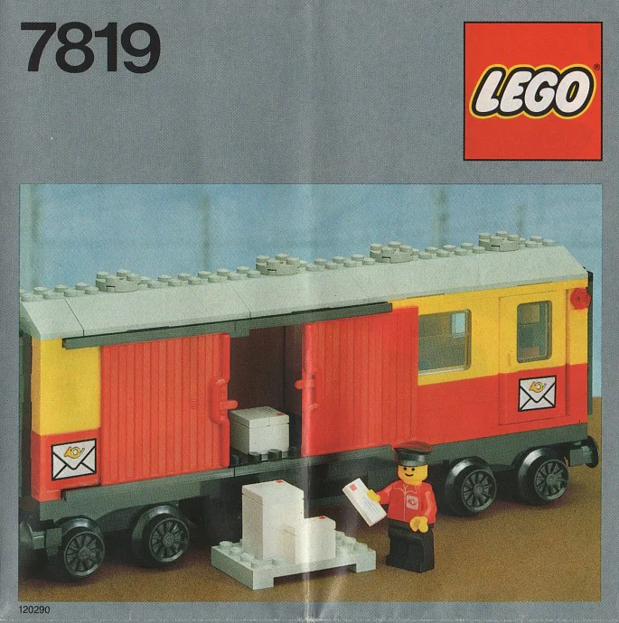 Train: Mail Container Car 乐高 LEGO 7819