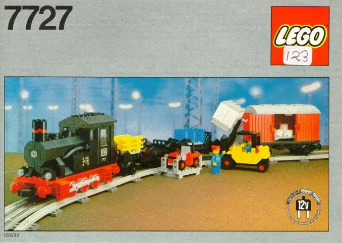 Cargo steam train 乐高 LEGO 7727 image 1