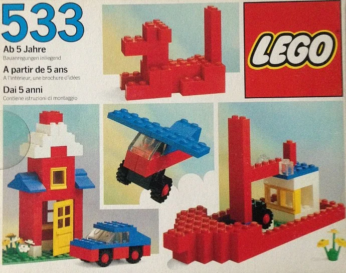 Basic Building Set, 5+ 乐高 LEGO 533
