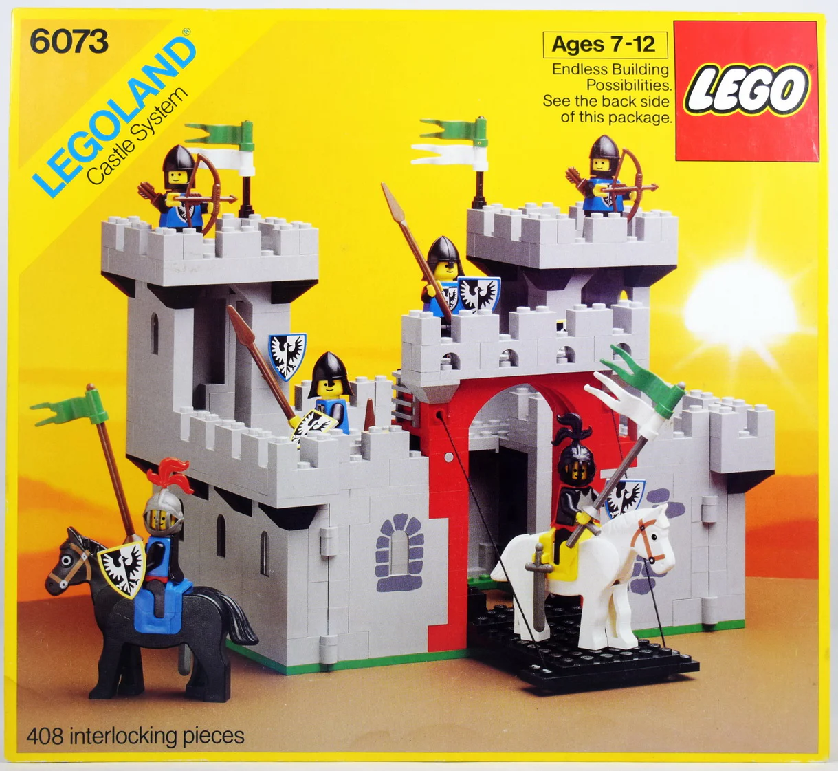 Castle: Black Eagle Knight's Castle 乐高 LEGO 6073 image 1