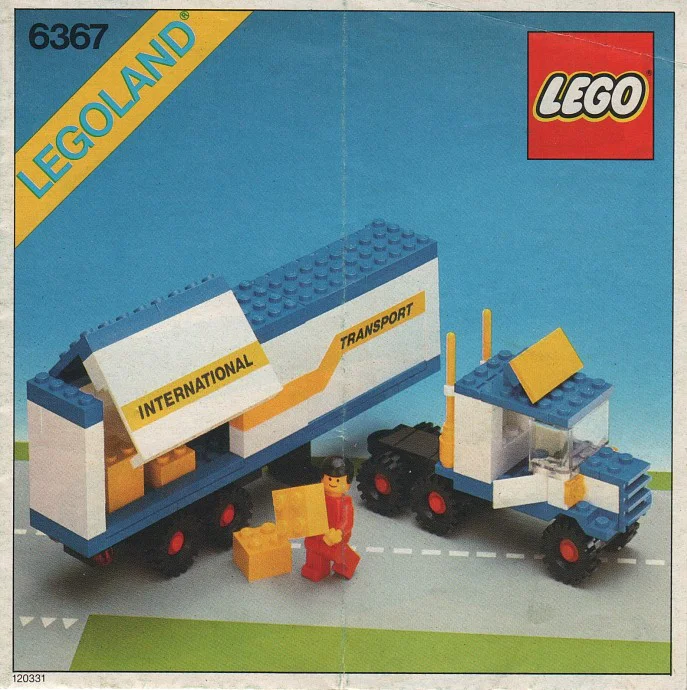 Half a truck 乐高 LEGO 6367 image 1