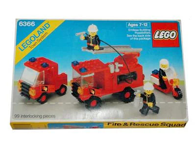 Fire Rescue Team 乐高 LEGO 6366 image 2