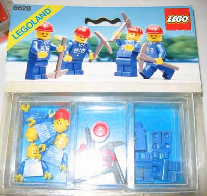 Construction worker 乐高 LEGO 6628-2 image 1