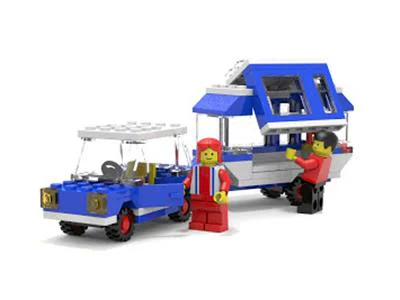 Car with camper trailer 乐高 LEGO 6694