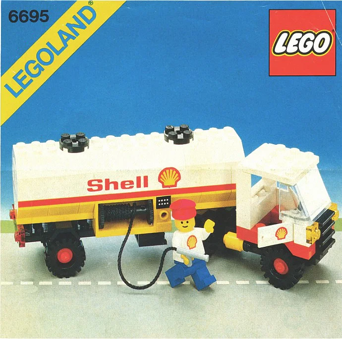 Oil Tanker Truck 乐高 LEGO 6696 image 1