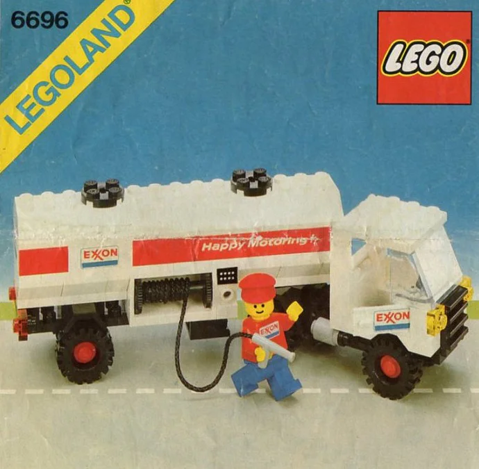Oil Tanker Truck 乐高 LEGO 6696 image 2