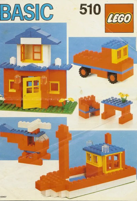 "Building Block Set for Kids, Age 5 and Up" 乐高 LEGO 510