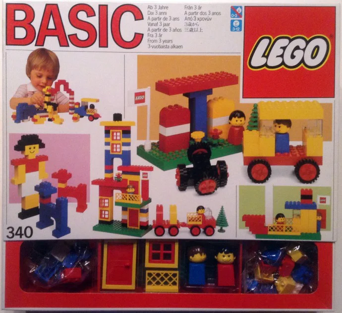 "Foundational Construction Pack, 3-in-1" 乐高 LEGO 340 image 1