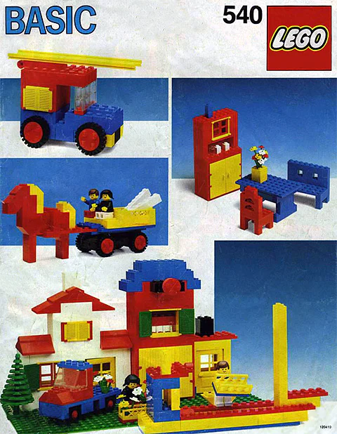 Basic Building Set, 5+ 乐高 LEGO 540