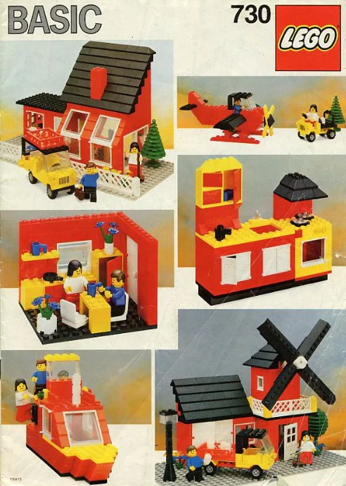 Basic Building Set, 7+ 乐高 LEGO 730-2