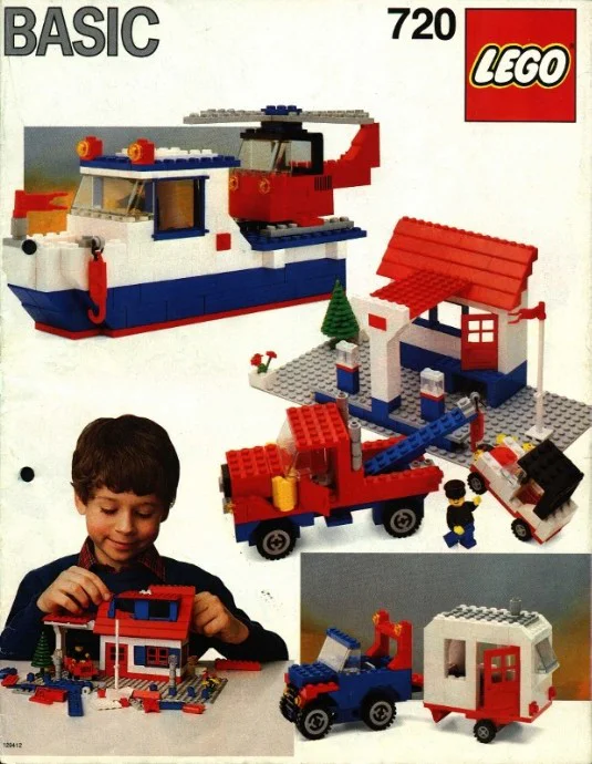"Beginner's Building Kit, Age 7 and Up" 乐高 LEGO 720 image 1