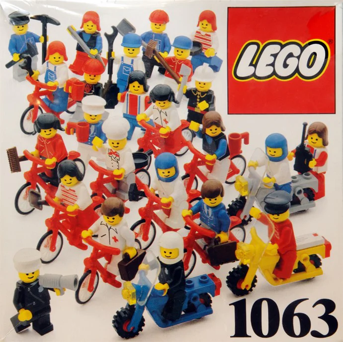 Community workers 乐高 LEGO 1063 image 1