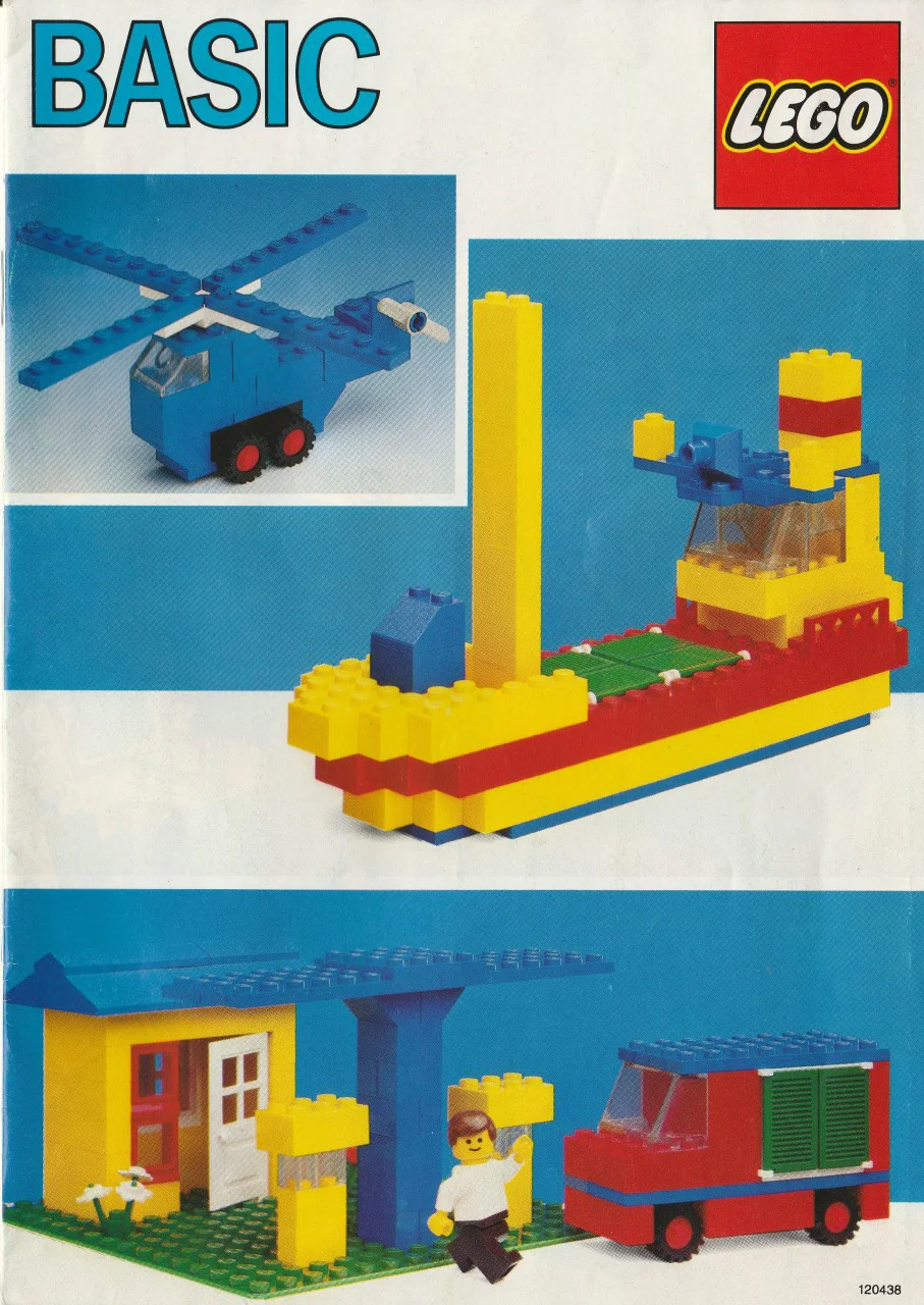 "Essential Construction Kit with Storage Box" 乐高 LEGO 1962 image 2