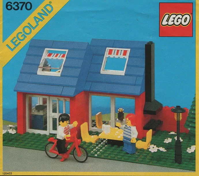 The weekend cabin 乐高 LEGO 6370 image 1