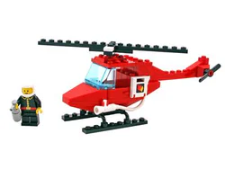 Firefighting helicopter patrol.