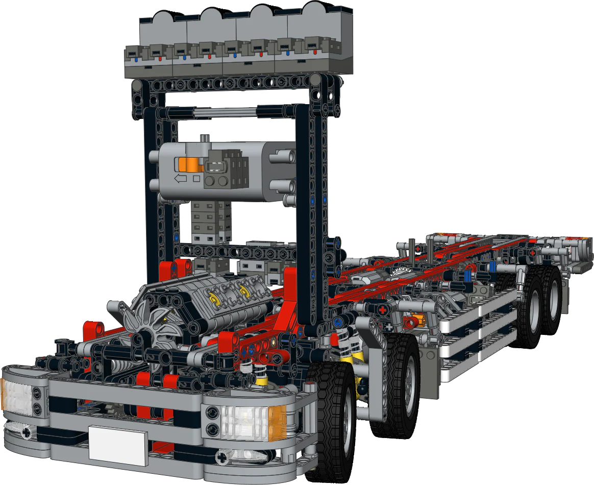 Kawasaki Logistics Trailer Truck 启智乐 23025 image 27