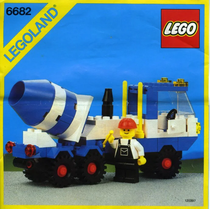 Cement mixer 乐高 LEGO 6682 image 1