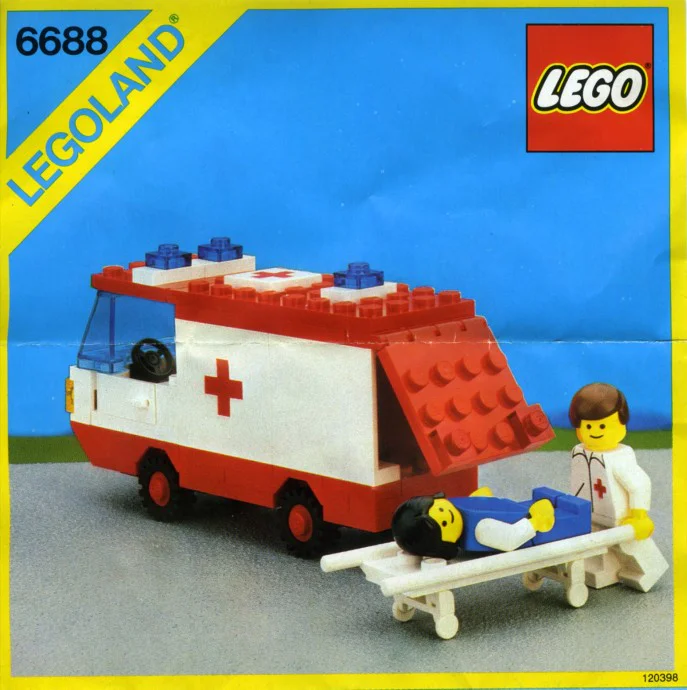 Ambulance 乐高 LEGO 6688 image 1