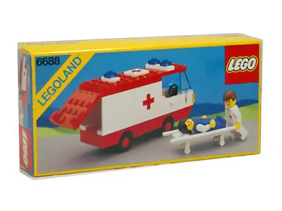 Ambulance 乐高 LEGO 6688 image 4