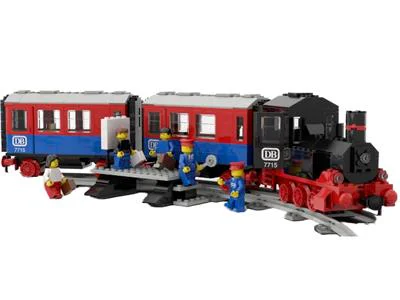 Train: Propulsive passenger steam train 乐高 LEGO 7715