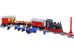 City: Steam cargo train