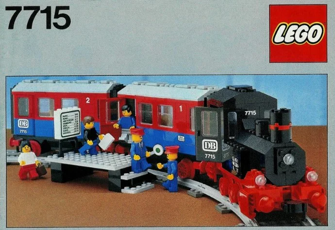 Train: Propulsive passenger steam train 乐高 LEGO 7715 image 1