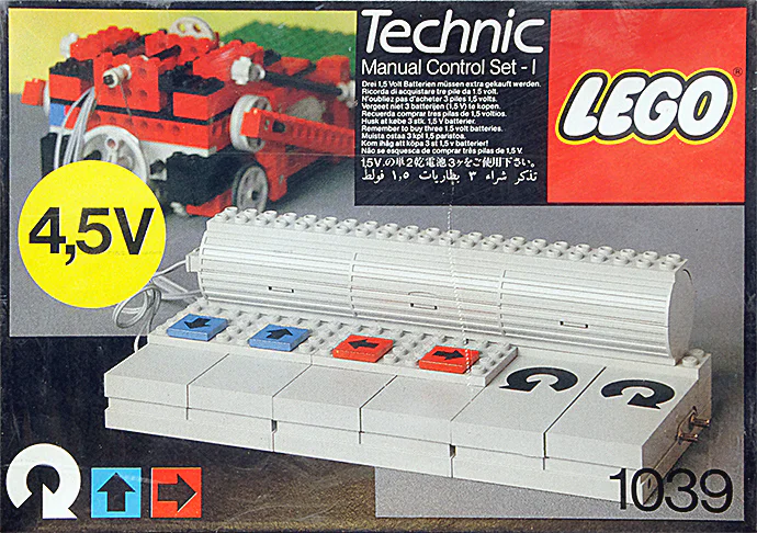 MANUAL CONTROL SUITE I 乐高 LEGO 1039 image 1