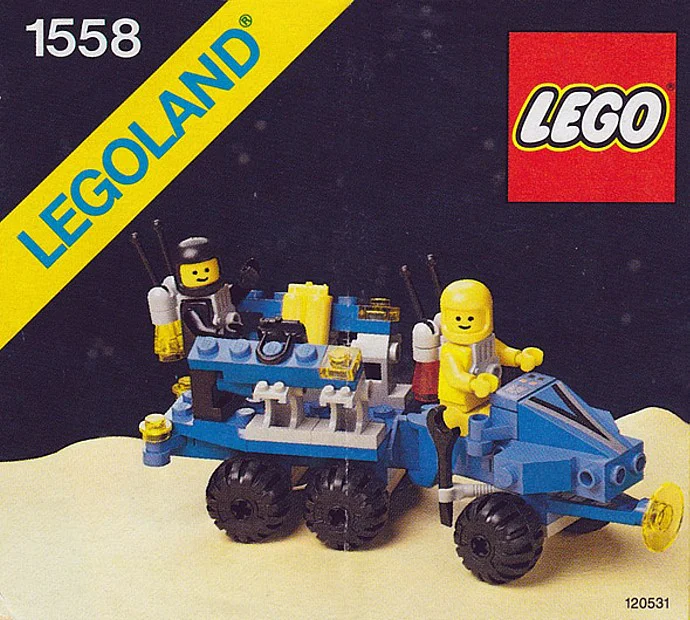 Space: Mobile Command Trailer 乐高 LEGO 1558 image 1